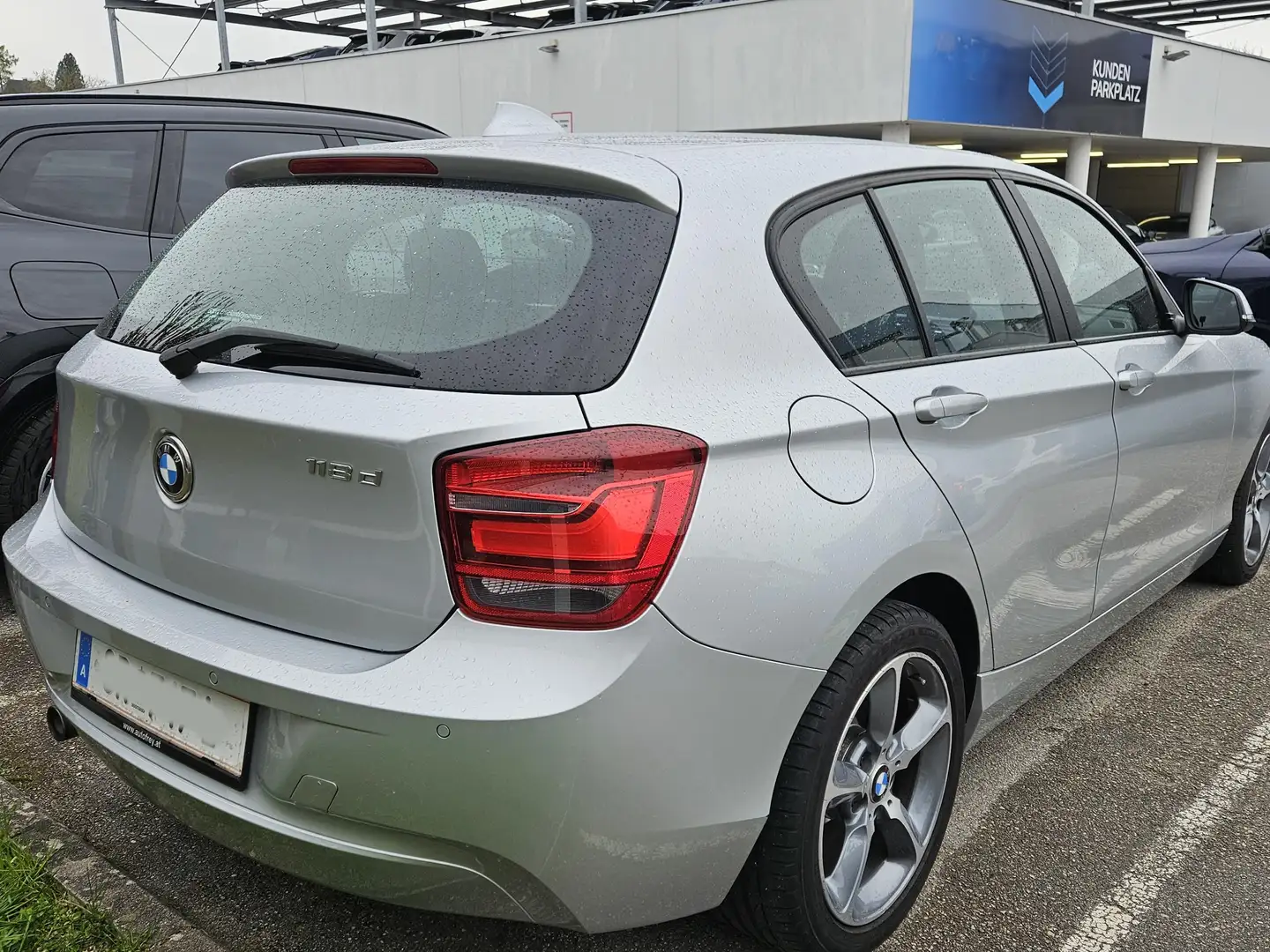 BMW 118 118d 5-Türer E20 Silber - 2