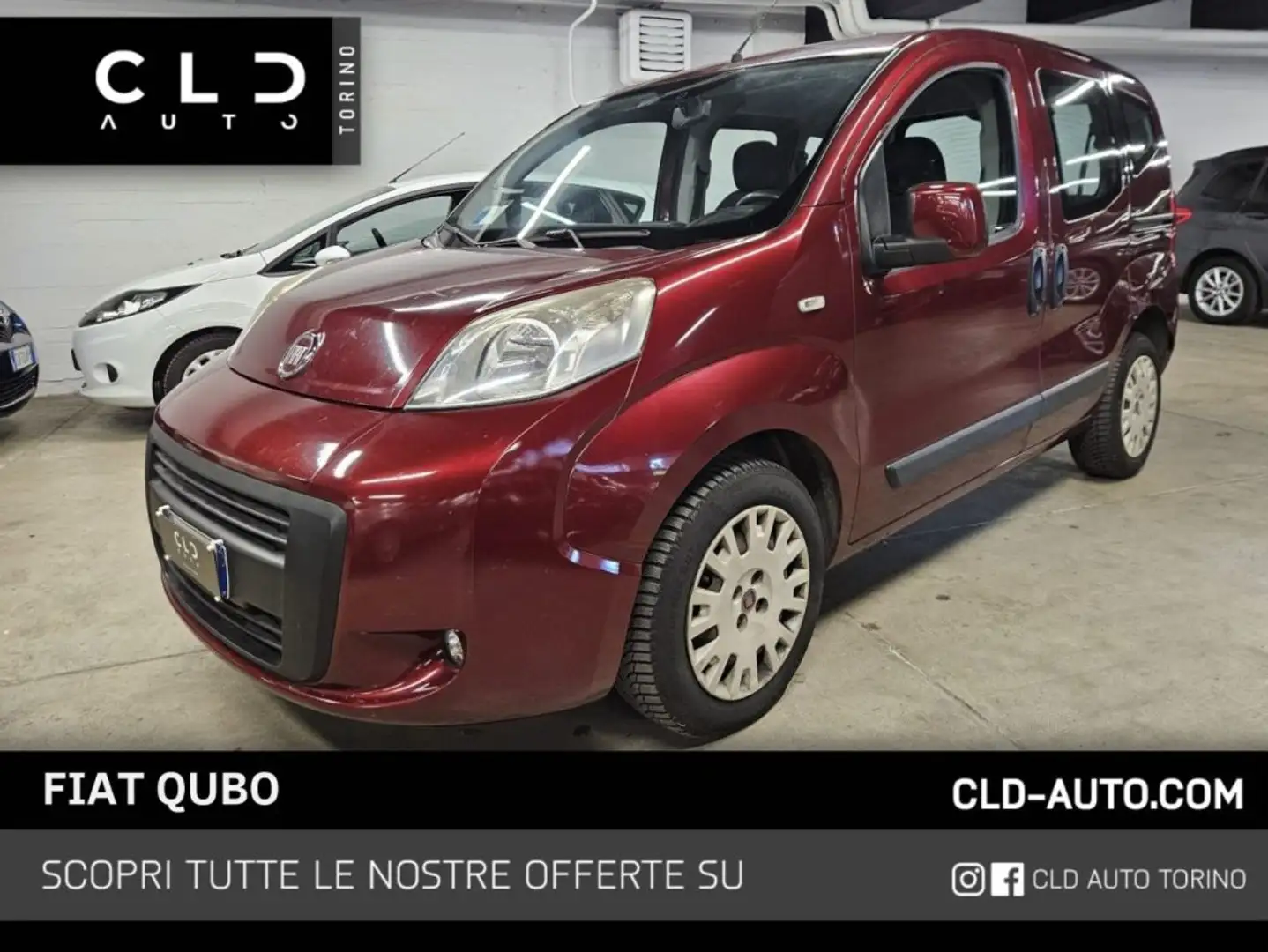 Fiat Qubo 1.3 MJT 75 CV Active Rouge - 1