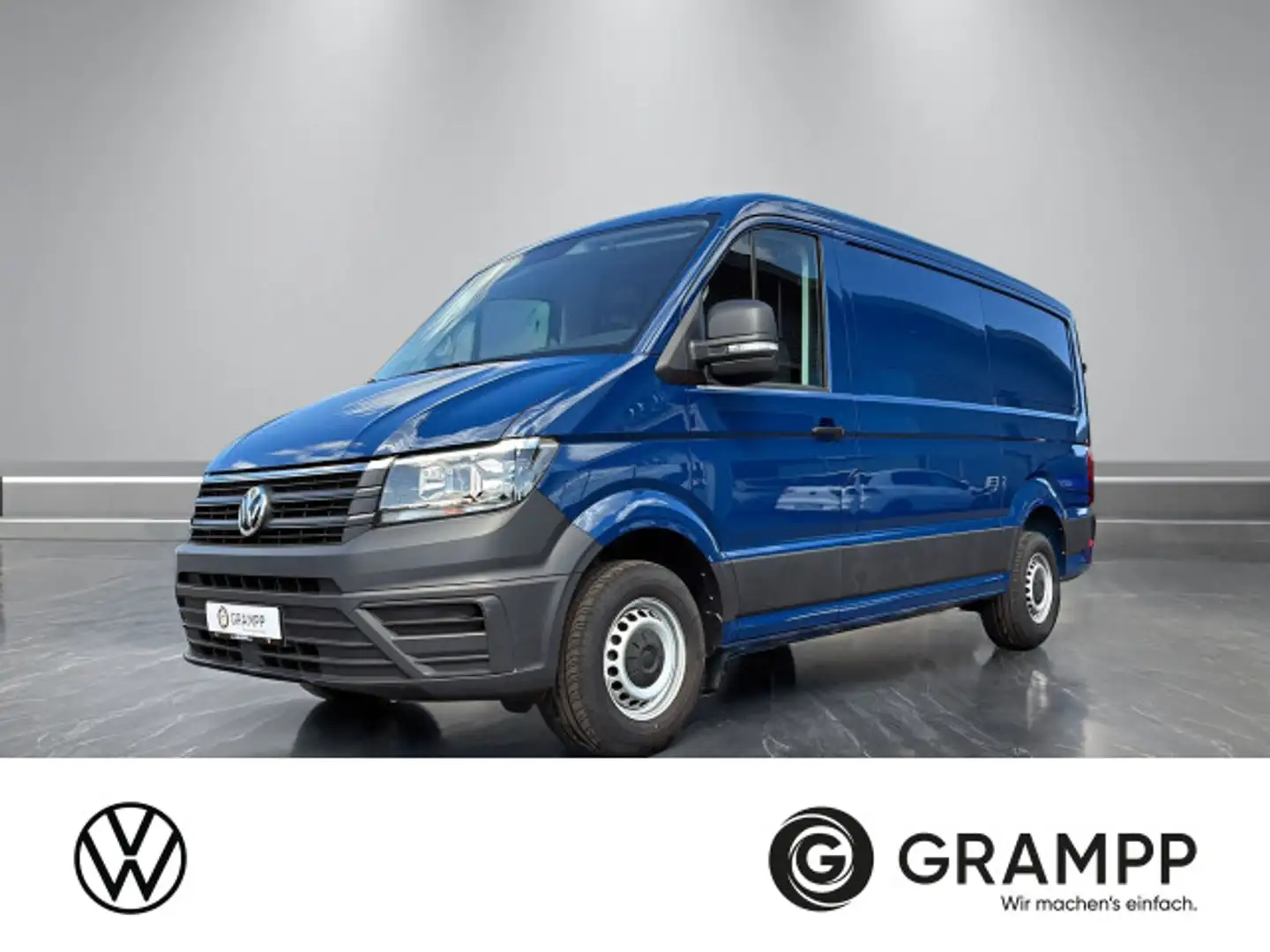 Volkswagen Crafter Kasten "Eco Profi" MR 2.0TDI +ASSISTS+ Синій - 1
