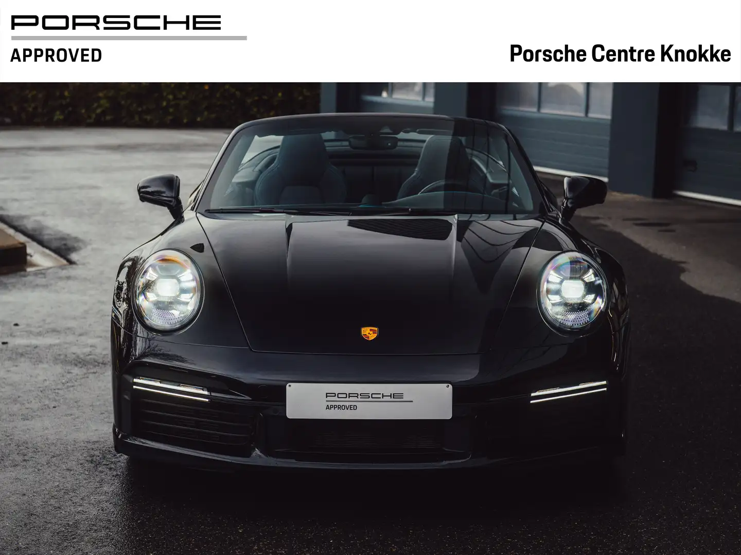Porsche 992 911 Turbo S Cabrio | Bose | 360° | PDLS+ Zwart - 2
