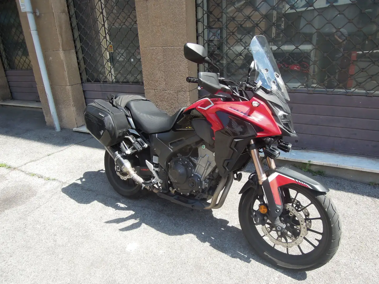 Honda CB 500 Piros - 1