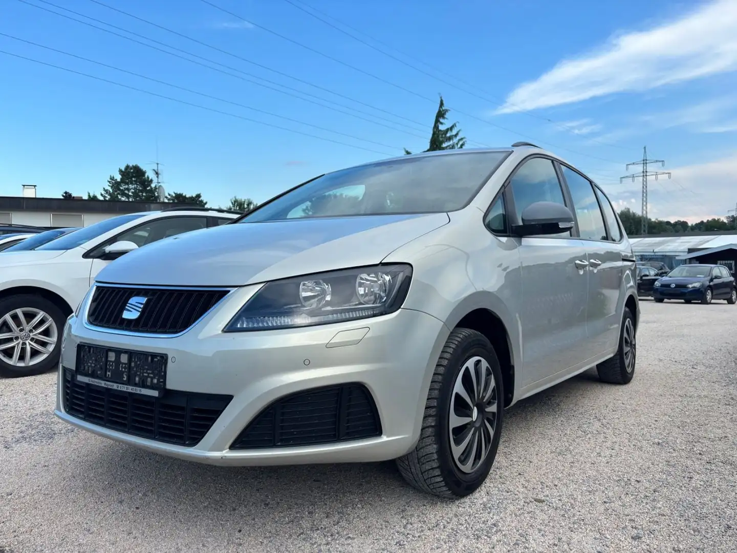 SEAT Alhambra TüV04/2027,PDC,Sitzheizung,gepflegt Zilver - 1
