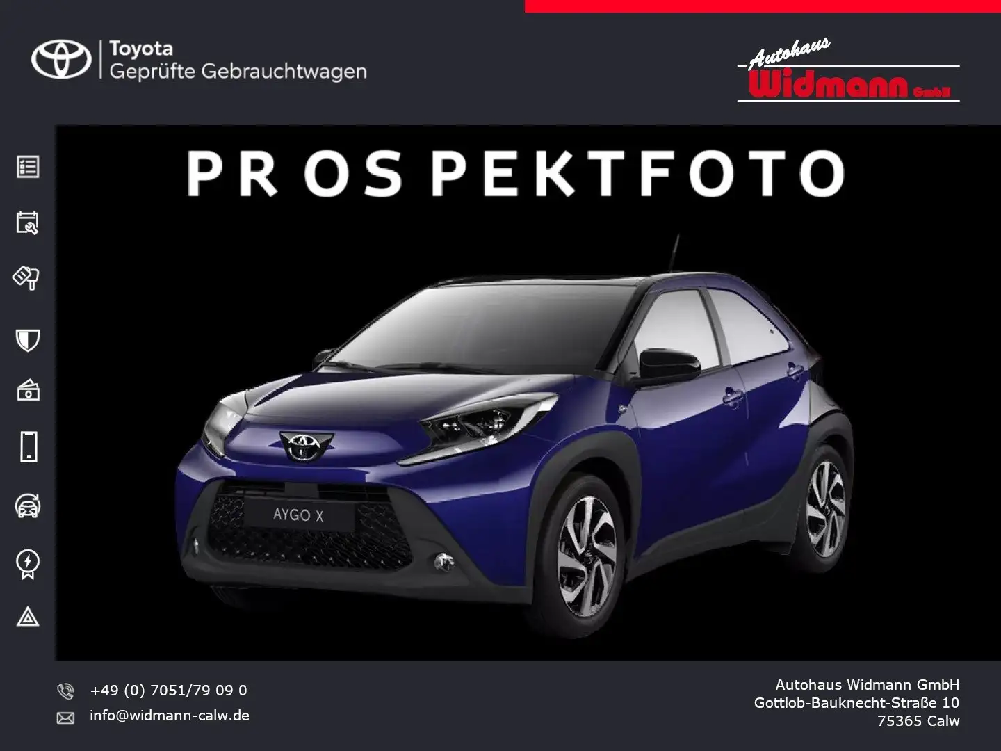Toyota Aygo X Aygo X 1.0 Teamplayer CVT VERSCHIEDENE FARBEN Blau - 1