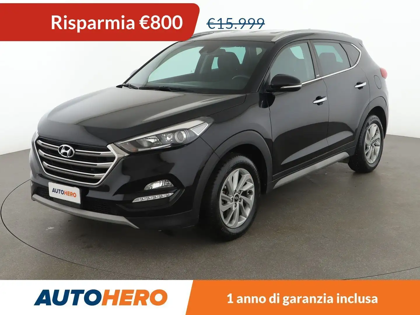 Hyundai TUCSON 1.7 CRDi Xpossible DCT Nero - 1