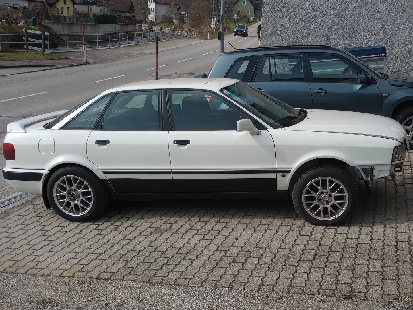 Audi 80 80 quattro 2,3 E Blanc - 1