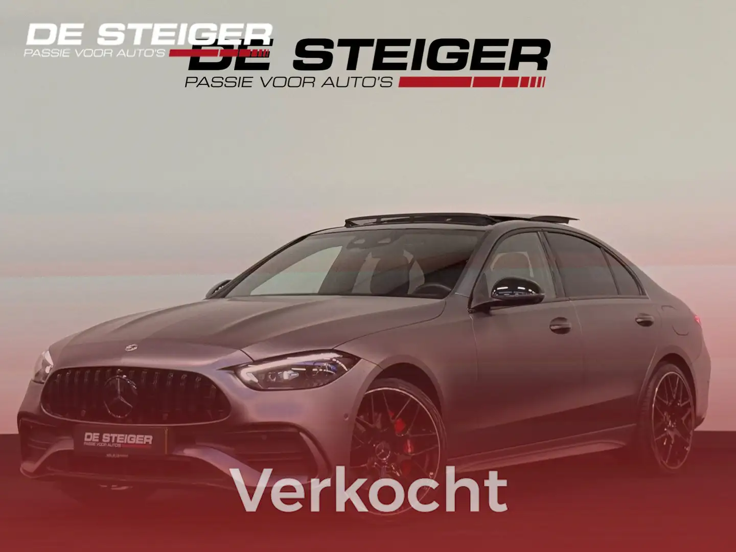 Mercedes-Benz C 300 e C63 AMG Pano Distronic Digital Massage Sfeer 360 Grigio - 1