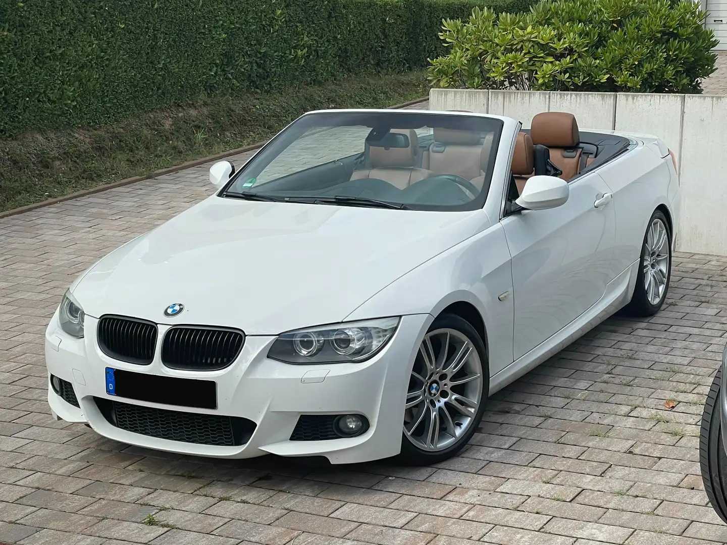 BMW 320 320d DPF Cabrio M Sport Edition Weiß - 1
