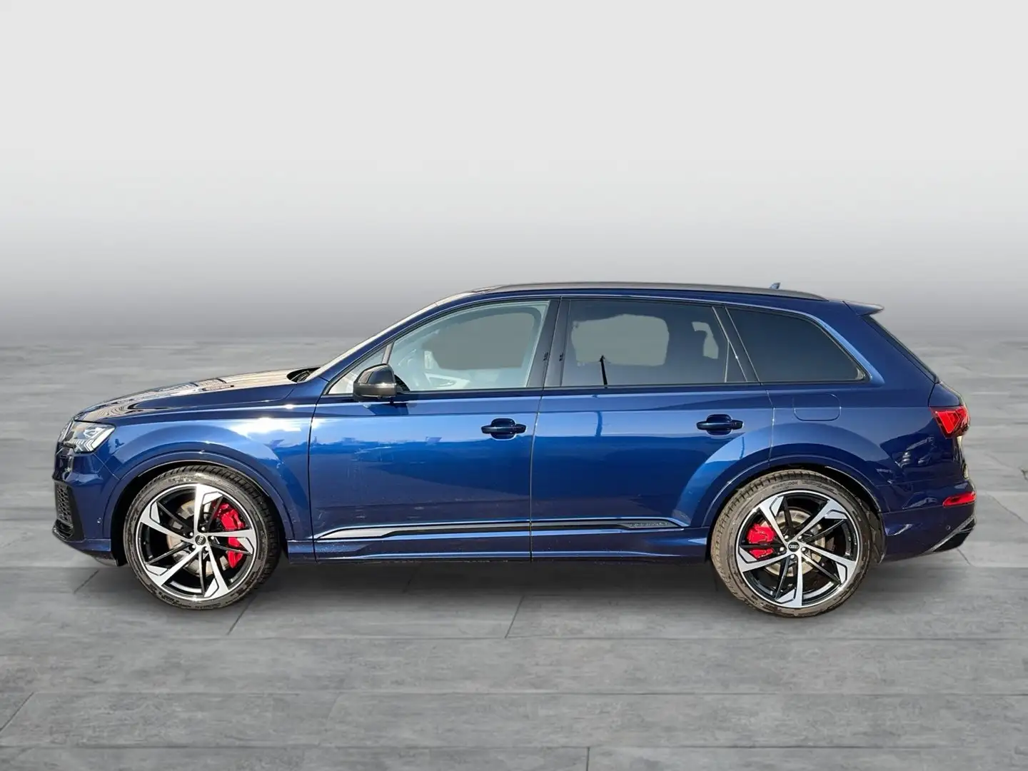 Audi Q7 60 TFSI e quattro S line Blau - 2