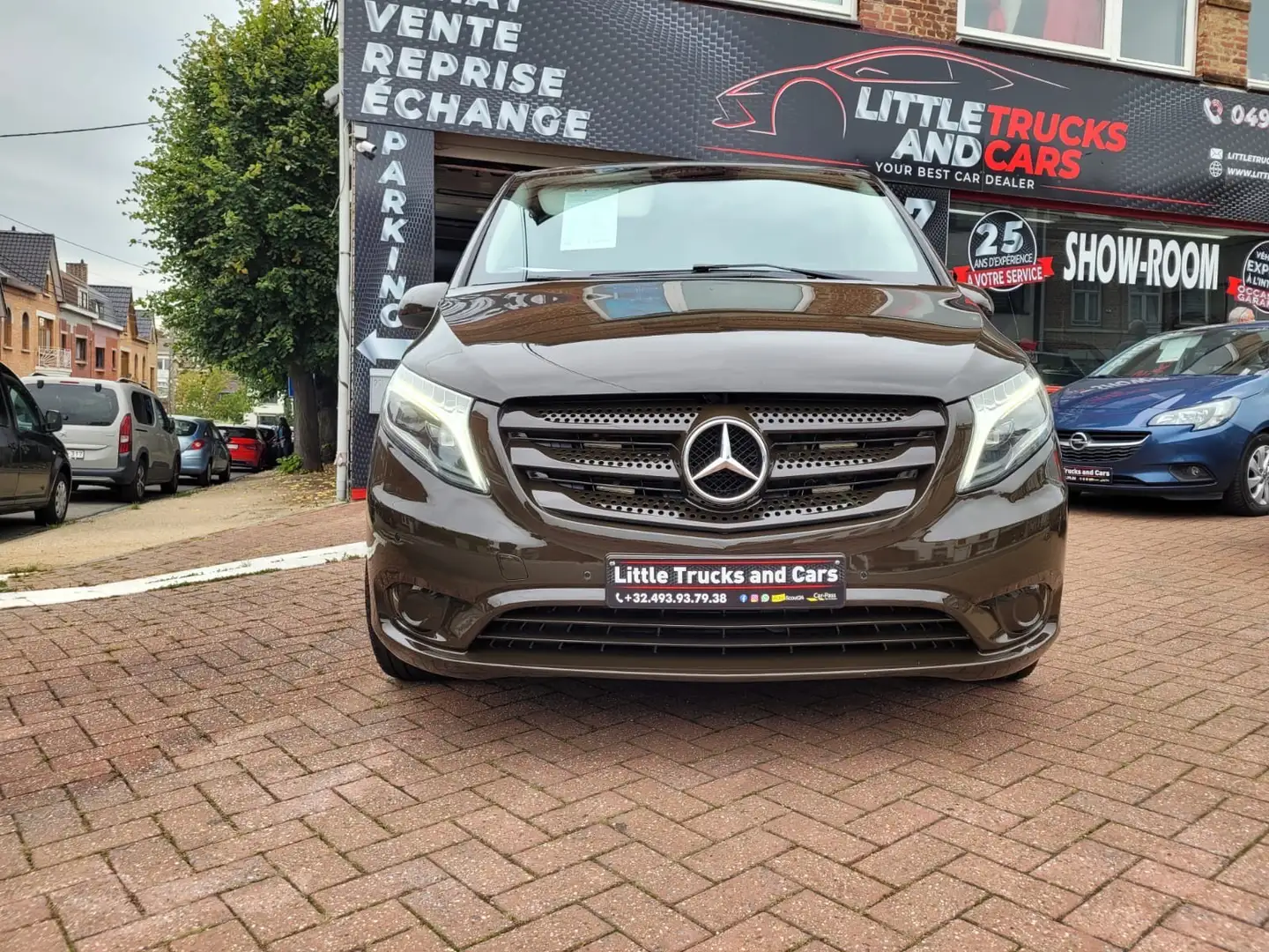 Mercedes-Benz Vito 116 CDI DOUBLE CABINE FULL OPTIONS GPS XENON CUIR Brun - 2