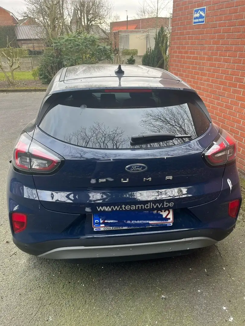 Ford Puma Puma 1.0 EcoBoost Hybrid Aut. TITANIUM X Bleu - 2