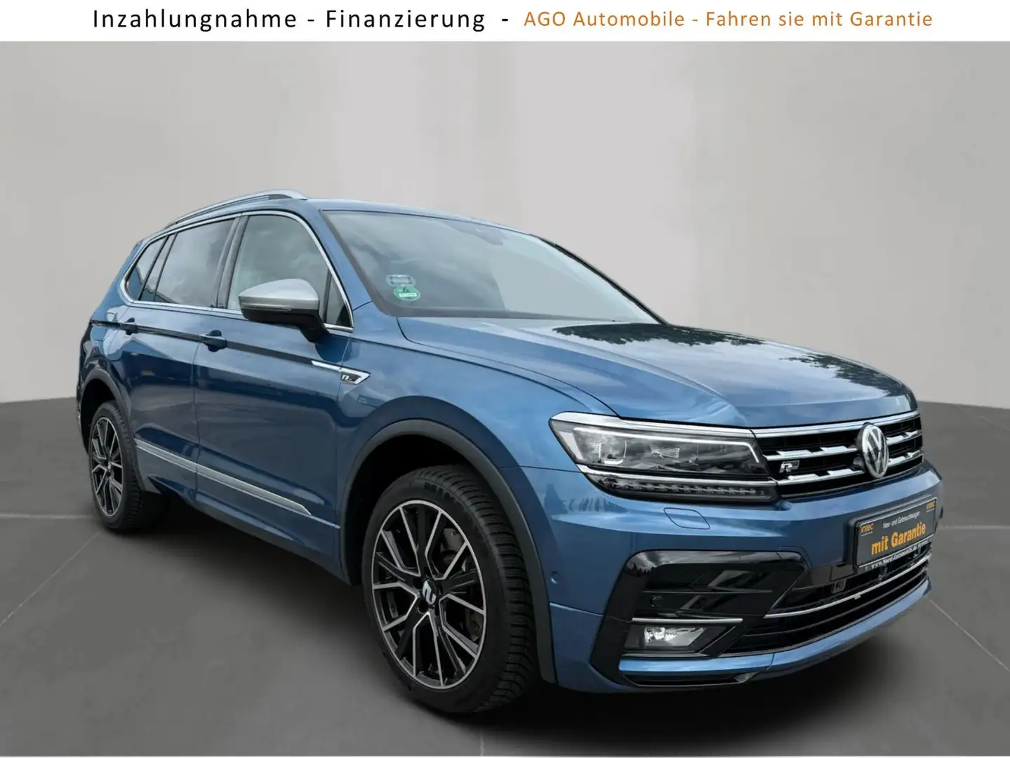 Volkswagen Tiguan Allspace Highline 4Motion AHK Bleu - 2