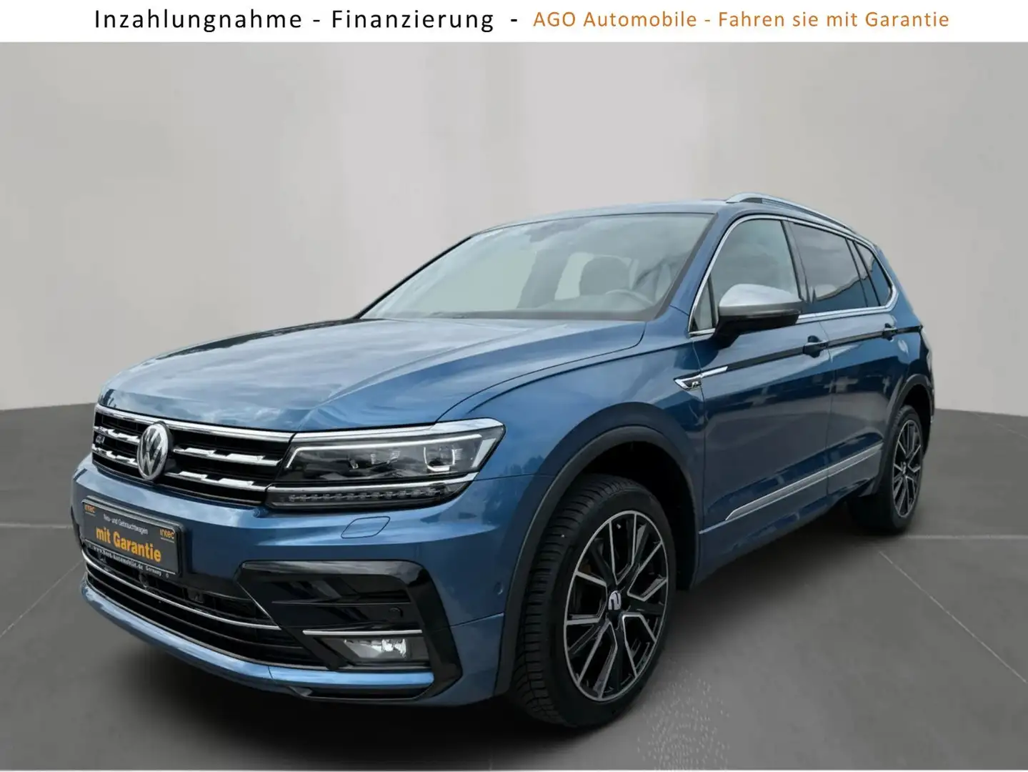 Volkswagen Tiguan Allspace Highline 4Motion AHK Bleu - 1