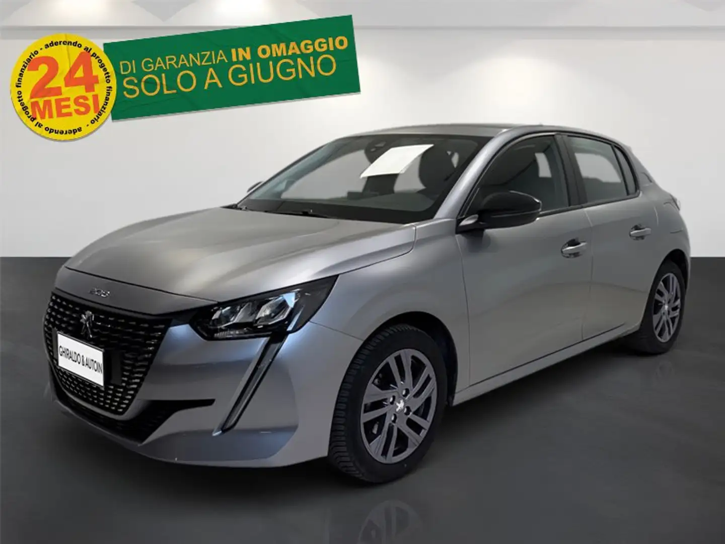 Peugeot 208 II 2019 1.2 puretech Active Pack s&s 75cv Grigio - 1