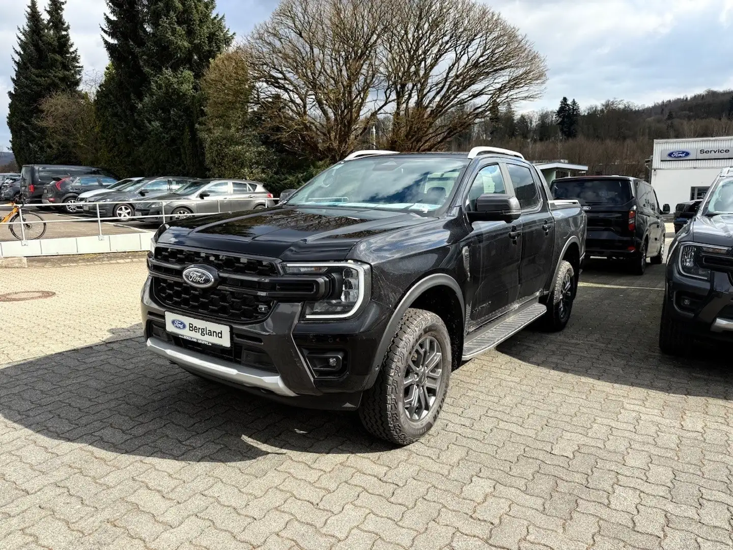 Ford Ranger DOPPELKABINE WILDTRAK 205PS Automatik Zwart - 2