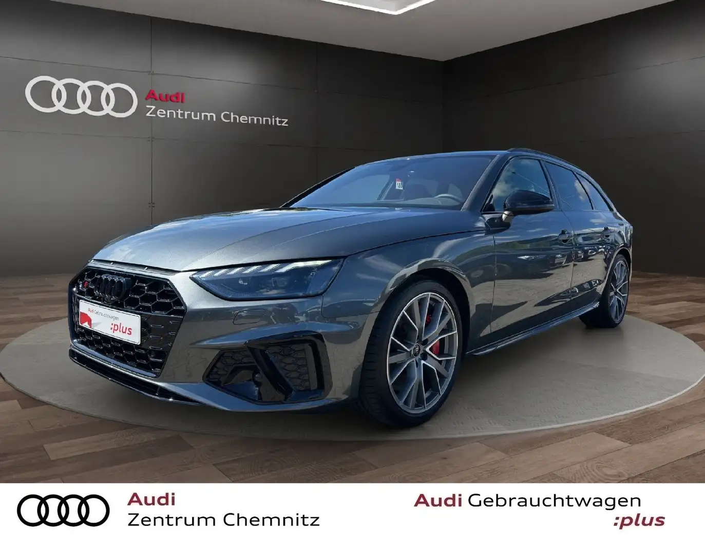 Audi S4 Avant qu. tiptr. B&O+MATRIX+NAVI PLUS+3-ZONE siva - 1