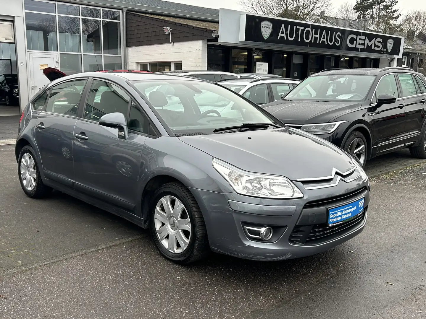 Citroen C4 VTR Plus Klimaauto Tempomat Einparkhilfe Grau - 1