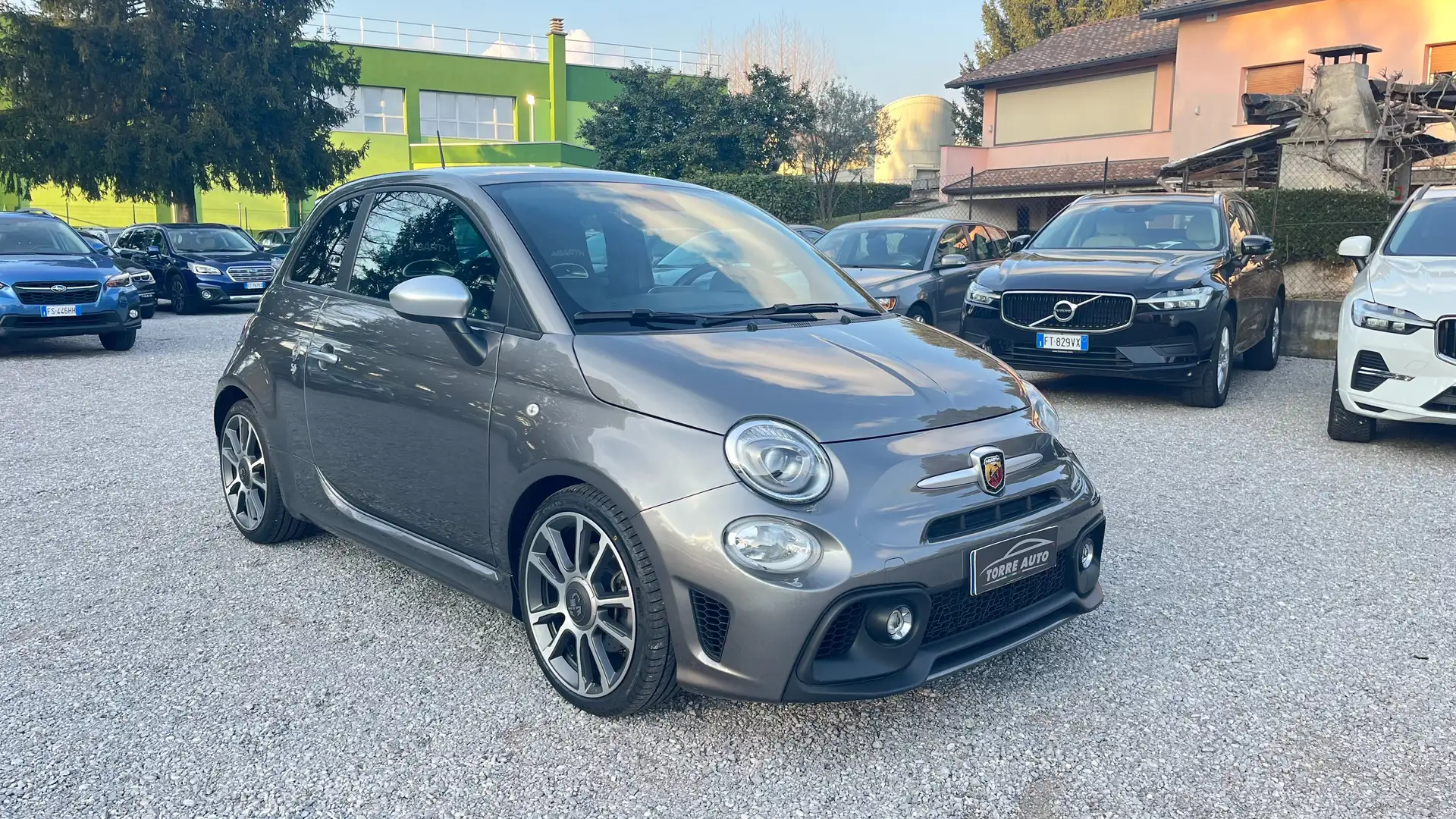 Abarth 595C 595C 1.4 t-jet Turismo 165cv my19 Gris - 1