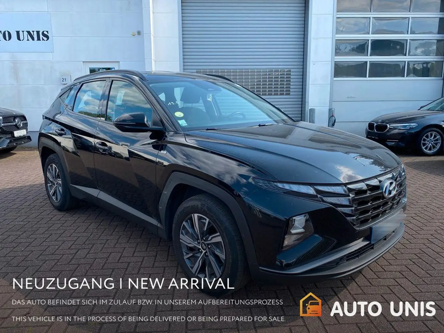 Hyundai TUCSON Hybrid 48V*Kamera*Klima*Scheckheft*1.Hand Schwarz - 2