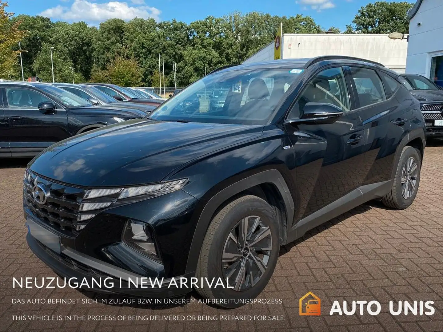 Hyundai TUCSON Hybrid 48V*Kamera*Klima*Scheckheft*1.Hand Schwarz - 1
