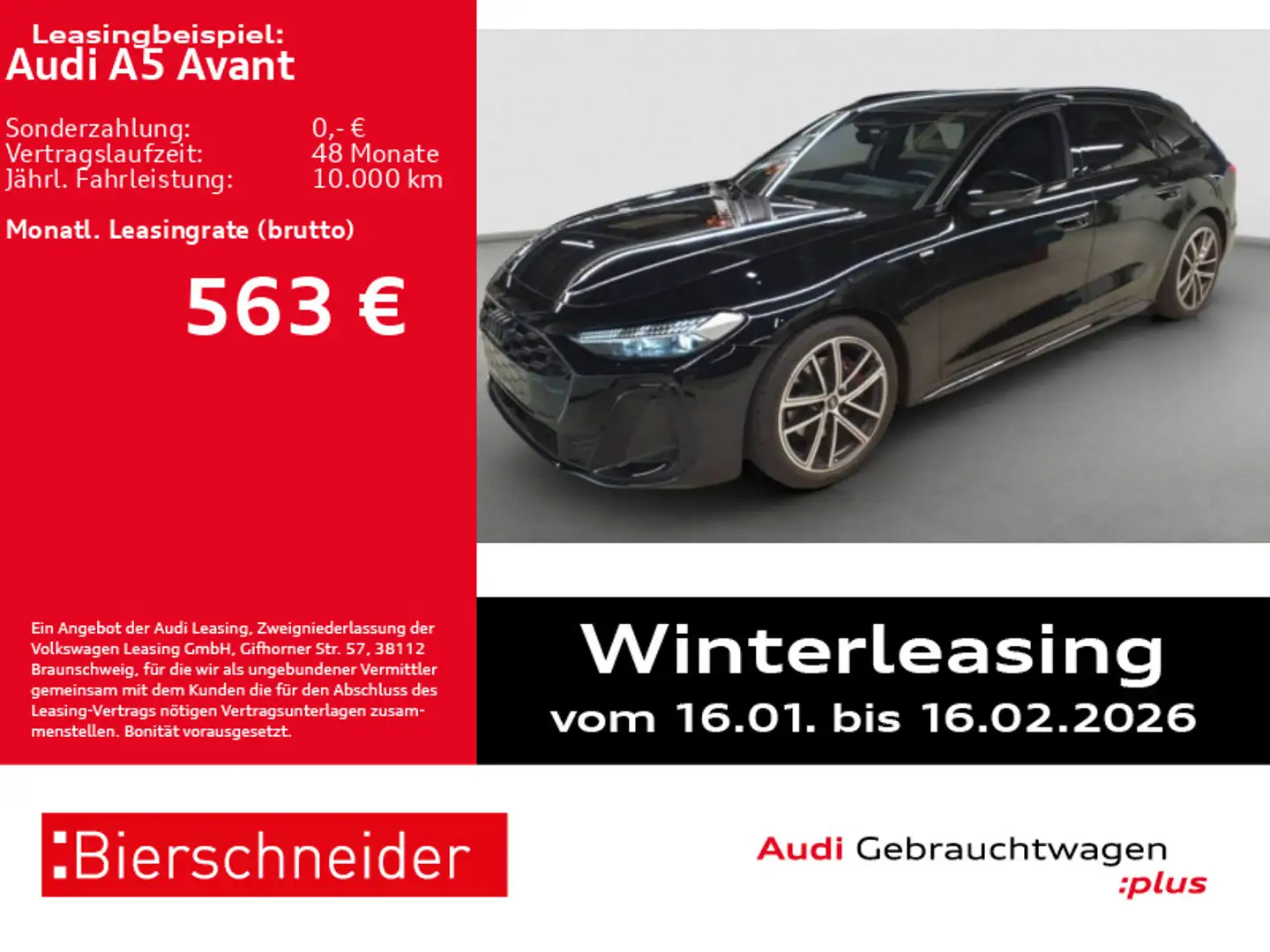 Audi A5 A5 Av TFSI S-Line AHK MATRIX PANO STHZ Schwarz - 1