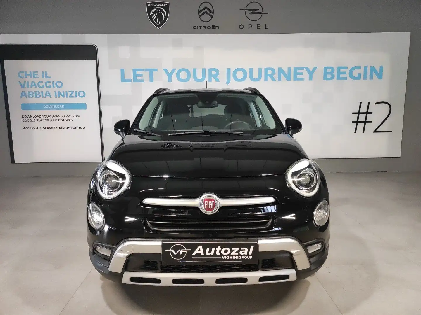 Fiat 500X 1.4 MultiAir 140 CV Cross Plus Nero - 2