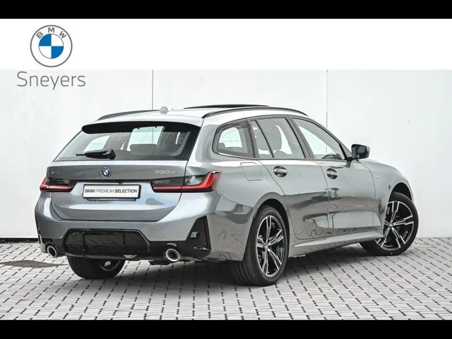 BMW 330 330e x Drive Touring Gris - 2