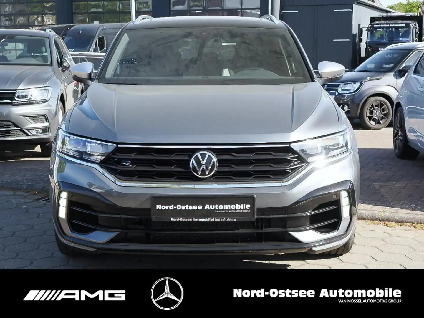 Volkswagen T-Roc 2.0 TSI R 4M AHK KAMERA PANO SOUND LED PDC Grau - 2