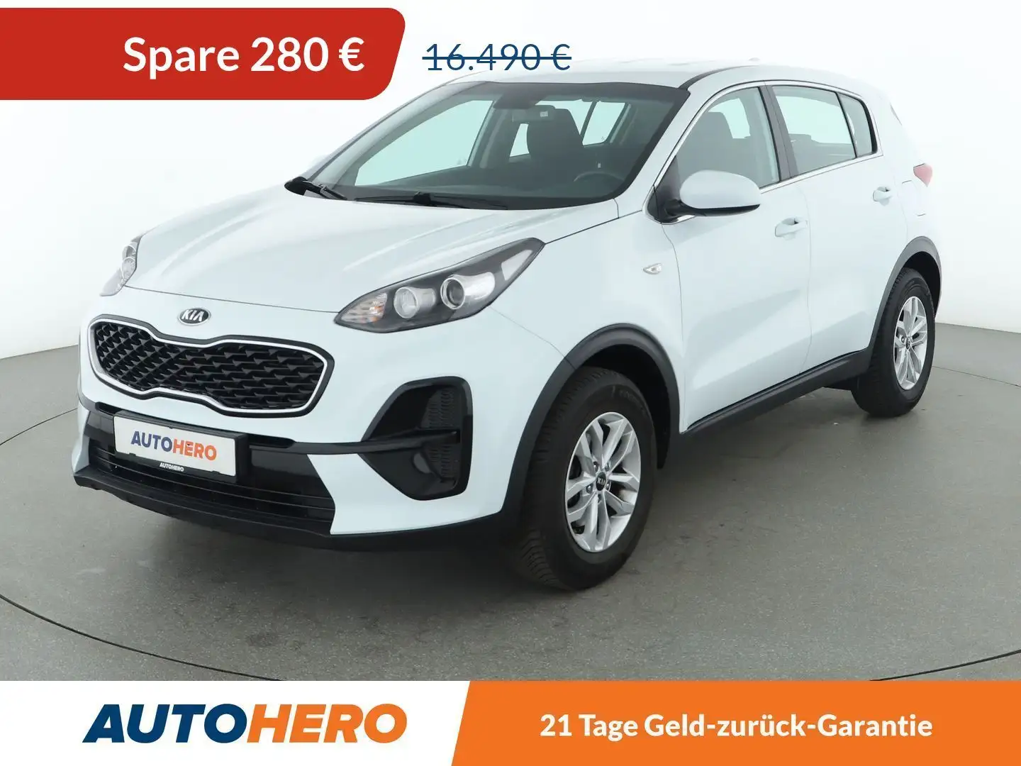 Kia Sportage 1.6 GDI Edition 7 2WD*TEMPO*CAM*KLIMA*GARANTIE* Weiß - 1