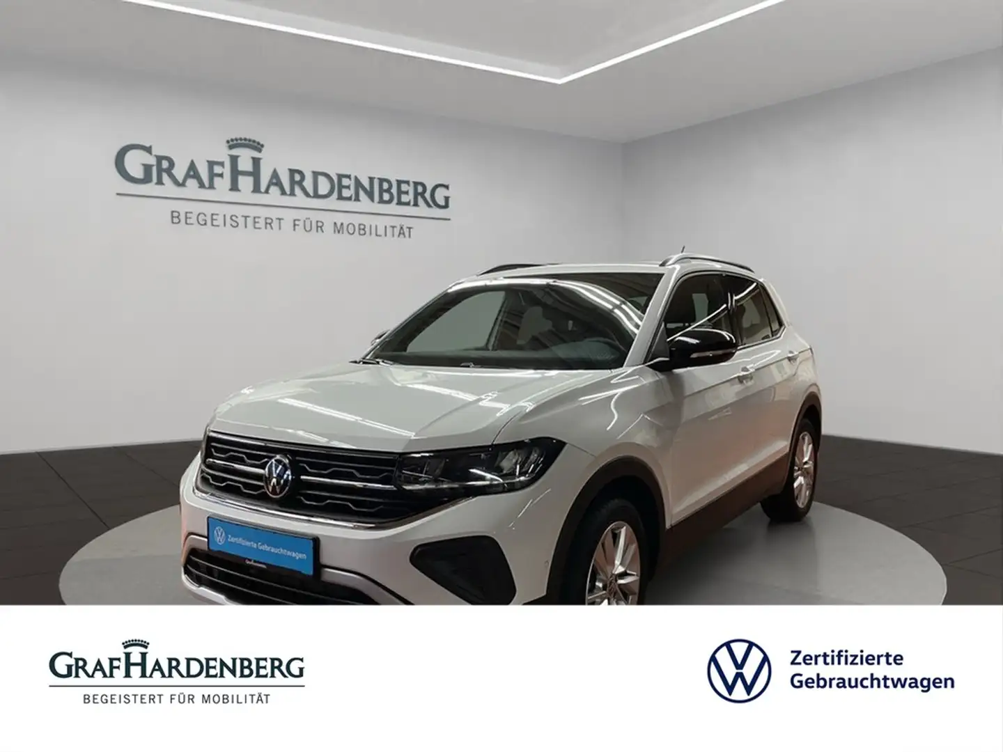 Volkswagen T-Cross GOAL 1.0 TSI DSG Navi AHK LED Weiß - 1