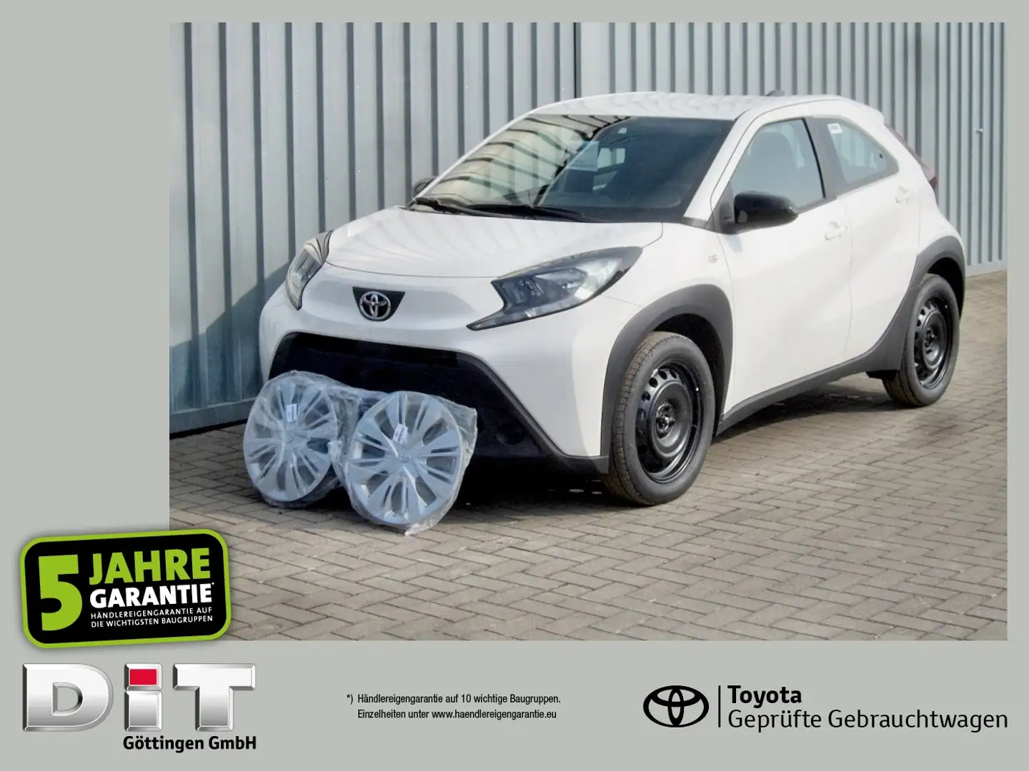 Toyota Aygo 1.0 Play CVT Klimaanlage, FLA SpurH KAM ACC Blanc - 1
