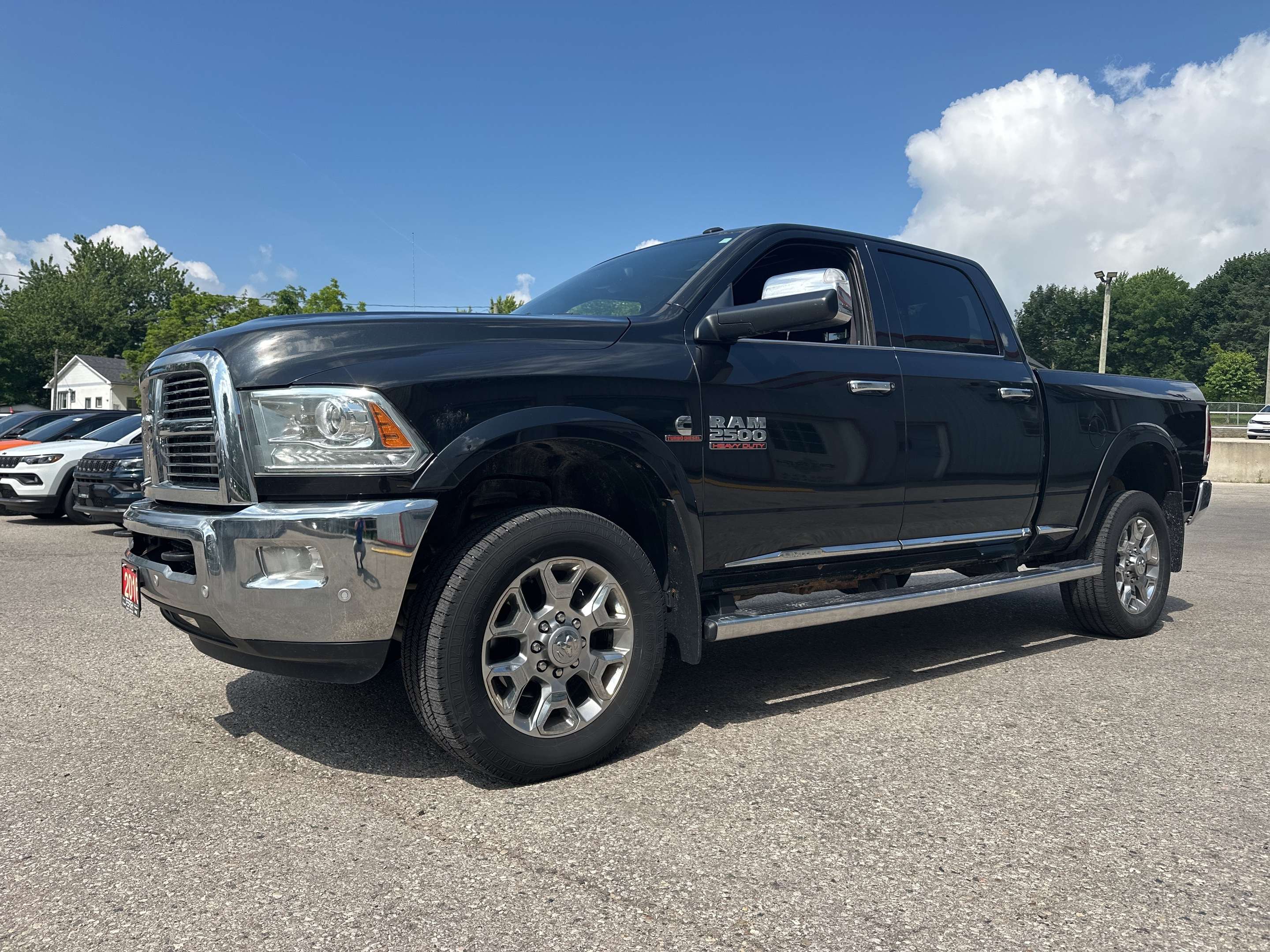 Black 2016 RAM 2500 Pickup Truck Four-Wheel Drive Automatic