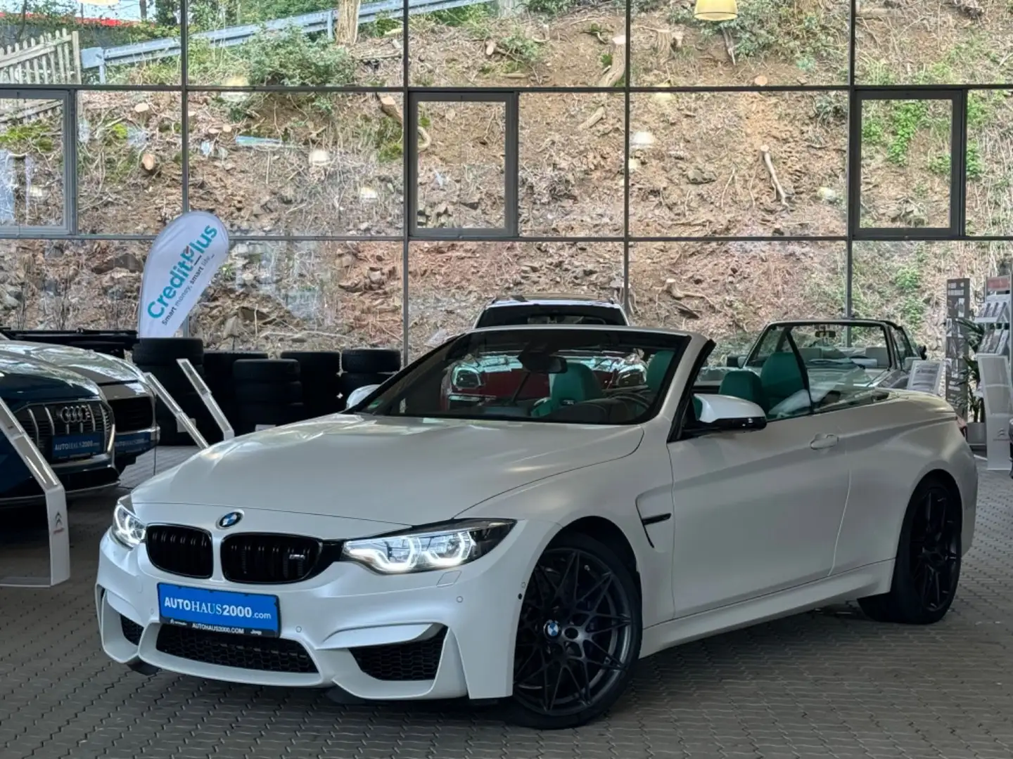 BMW M4 Cabrio DKG COMPETITION/DRIVER´S/HUD/FROZEN/ Blanc - 1