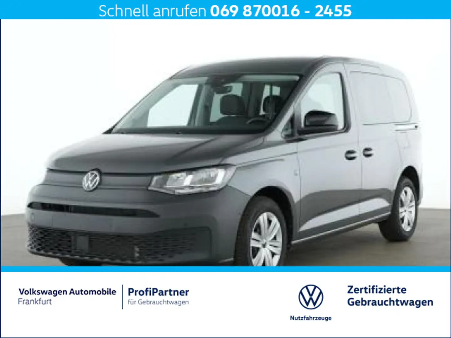Volkswagen Caddy 2.0 TDI DSG FrontAssist DAB+ Grau - 1