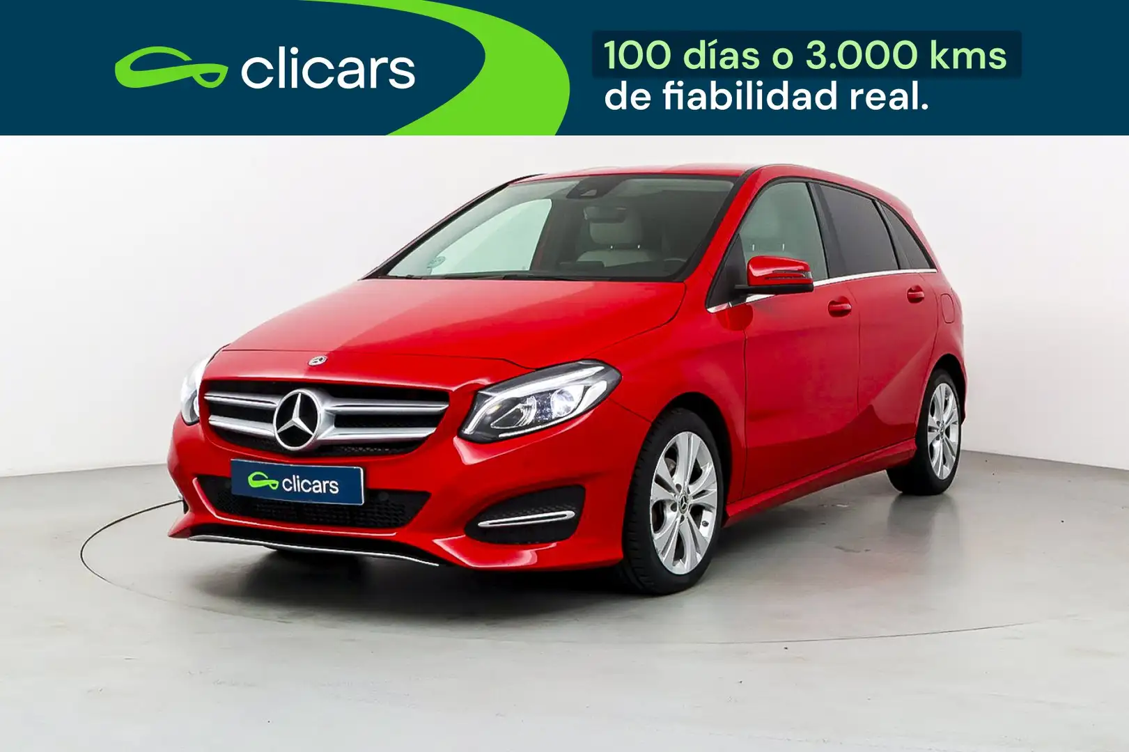 Mercedes-Benz B 200 7G-DCT Rojo - 1