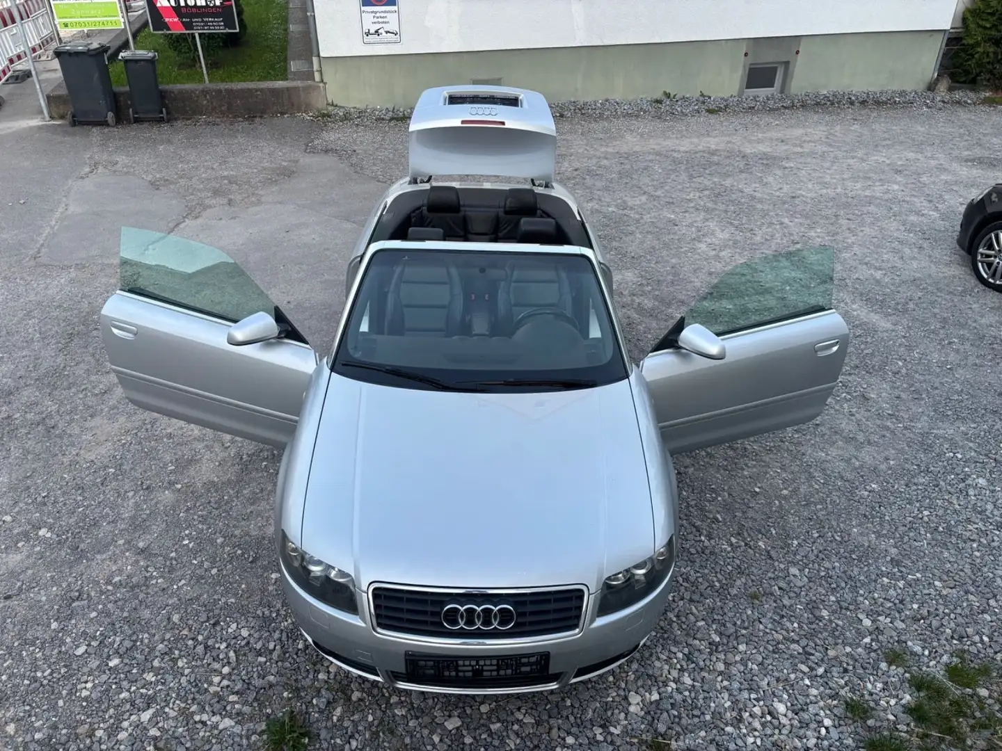 Audi A4 Cabriolet 3.0**KLIMA**SZH**LEDER**NAVI**AHK** Zilver - 1