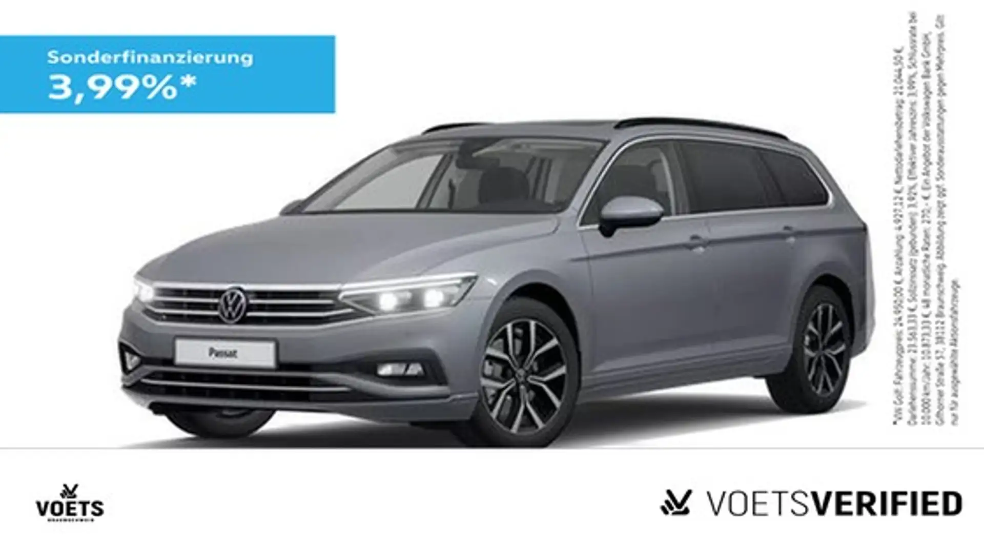 Volkswagen Passat Variant Business 2.0 TDI DSG PANO+NAVI+RearView Grau - 1