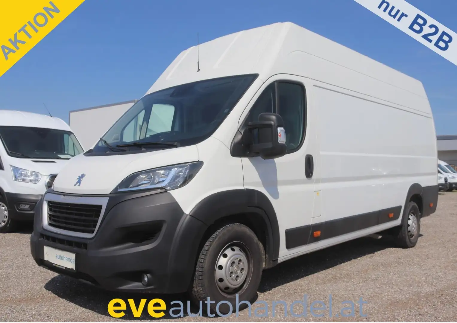 Peugeot Boxer L4H3 Kasten NAVI KAMERA TEL TEMP KLIMA Parksens. Weiß - 1