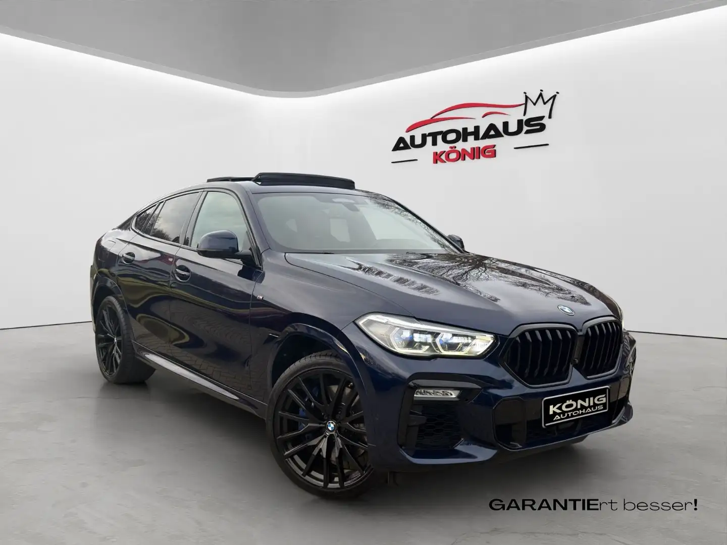 BMW X6 M d*H&K*PANO*360°M-AERO*SHADOW*GESTIK Blau - 2