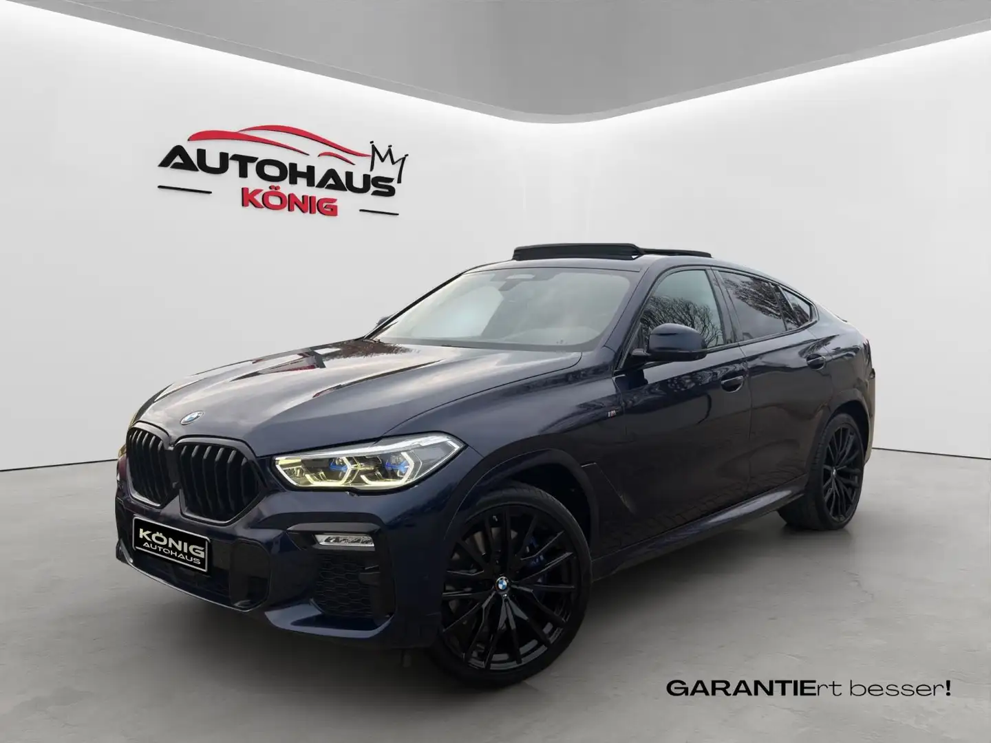 BMW X6 M d*H&K*PANO*360°M-AERO*SHADOW*GESTIK Blau - 1