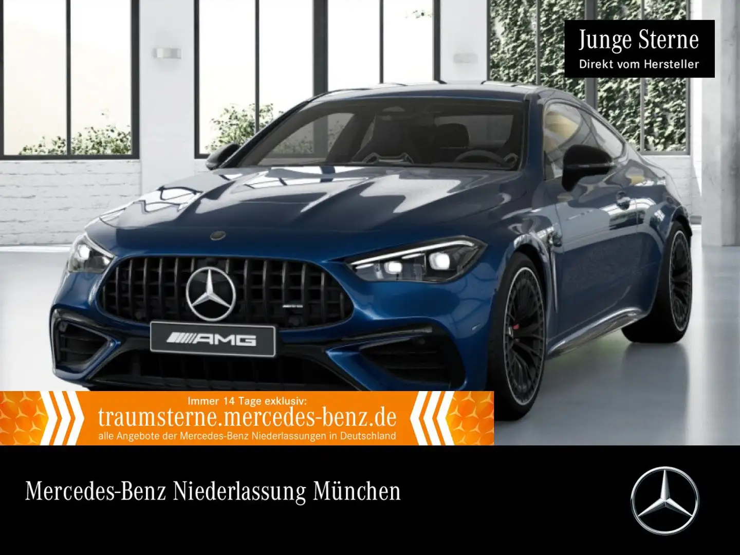 Mercedes-Benz CLE 53 AMG CLE 53 4M NIGHT+DRIVERS+360+AHK+BURMESTER+TOTW+9G Blau - 1