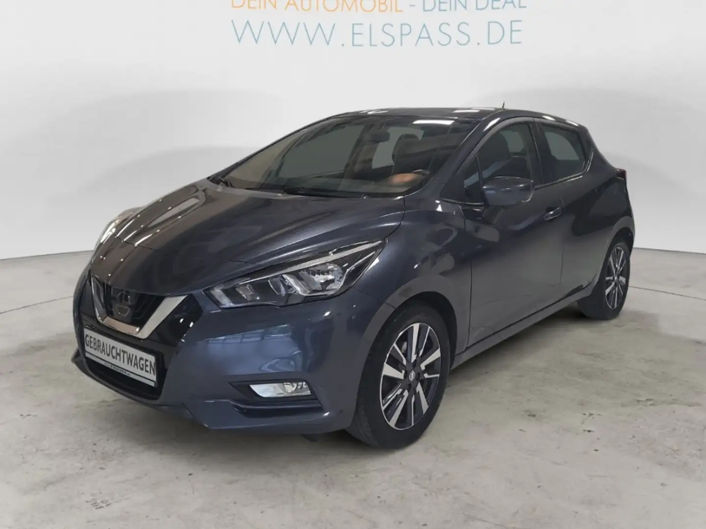 Nissan Micra N-WAY NAV KAMERA SITZ.HZG TEMPOMAT APPLE/ANDROID A Gris - 2