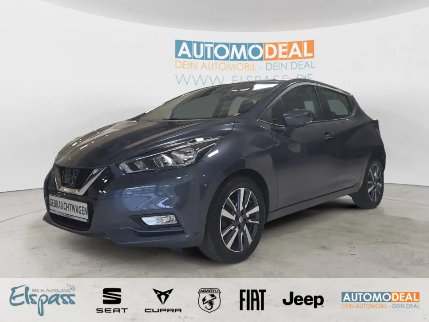 Nissan Micra N-WAY NAV KAMERA SITZ.HZG TEMPOMAT APPLE/ANDROID A Gris - 1