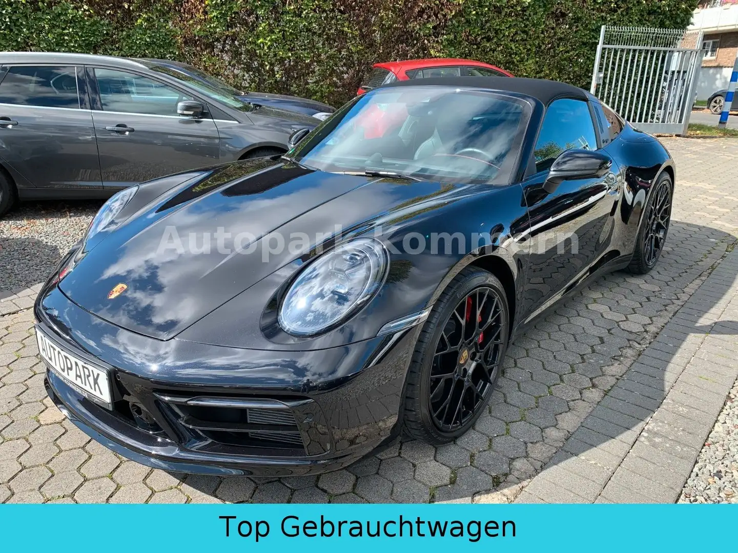 Porsche 992 911 Targa 4 GTS*BLACK DESIGN*Edition* Schwarz - 1