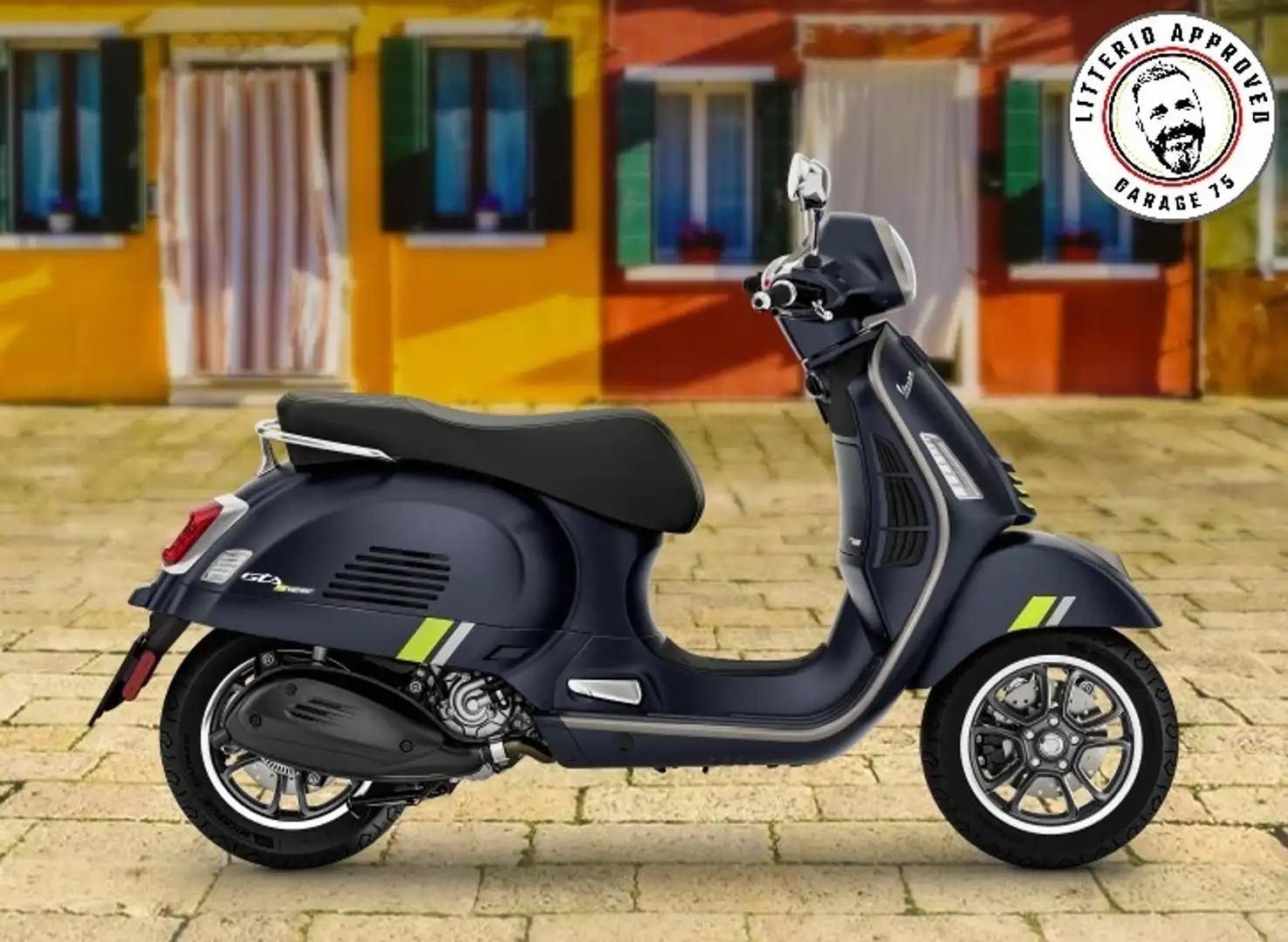 Vespa GTS 300 Nero - 1