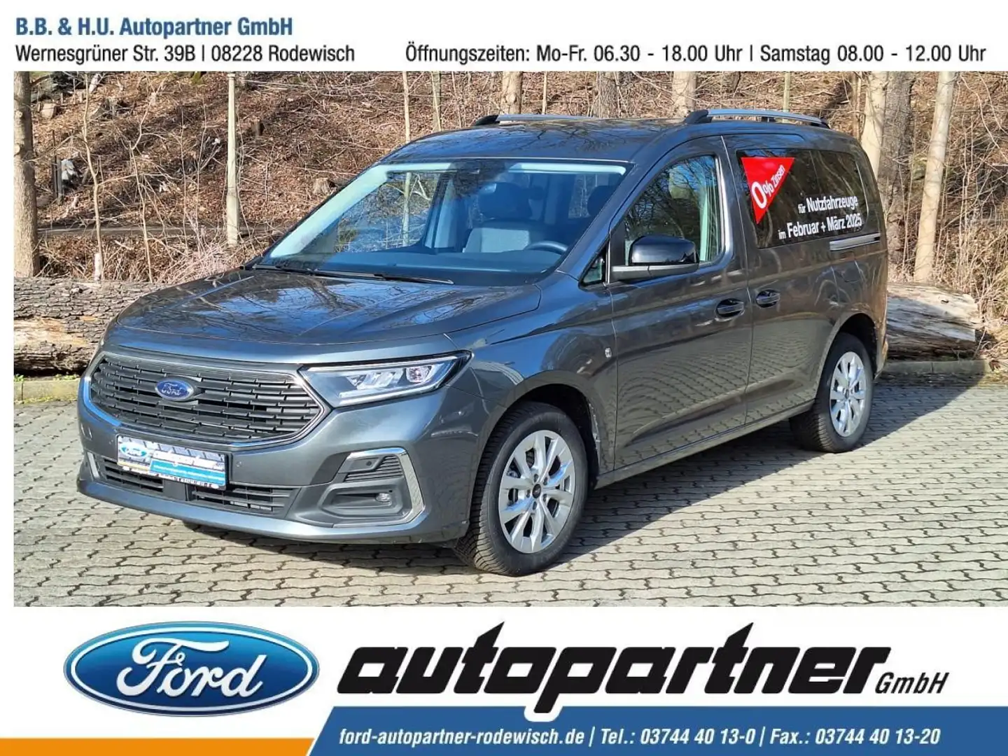Ford Tourneo Connect Titanium Grau - 1