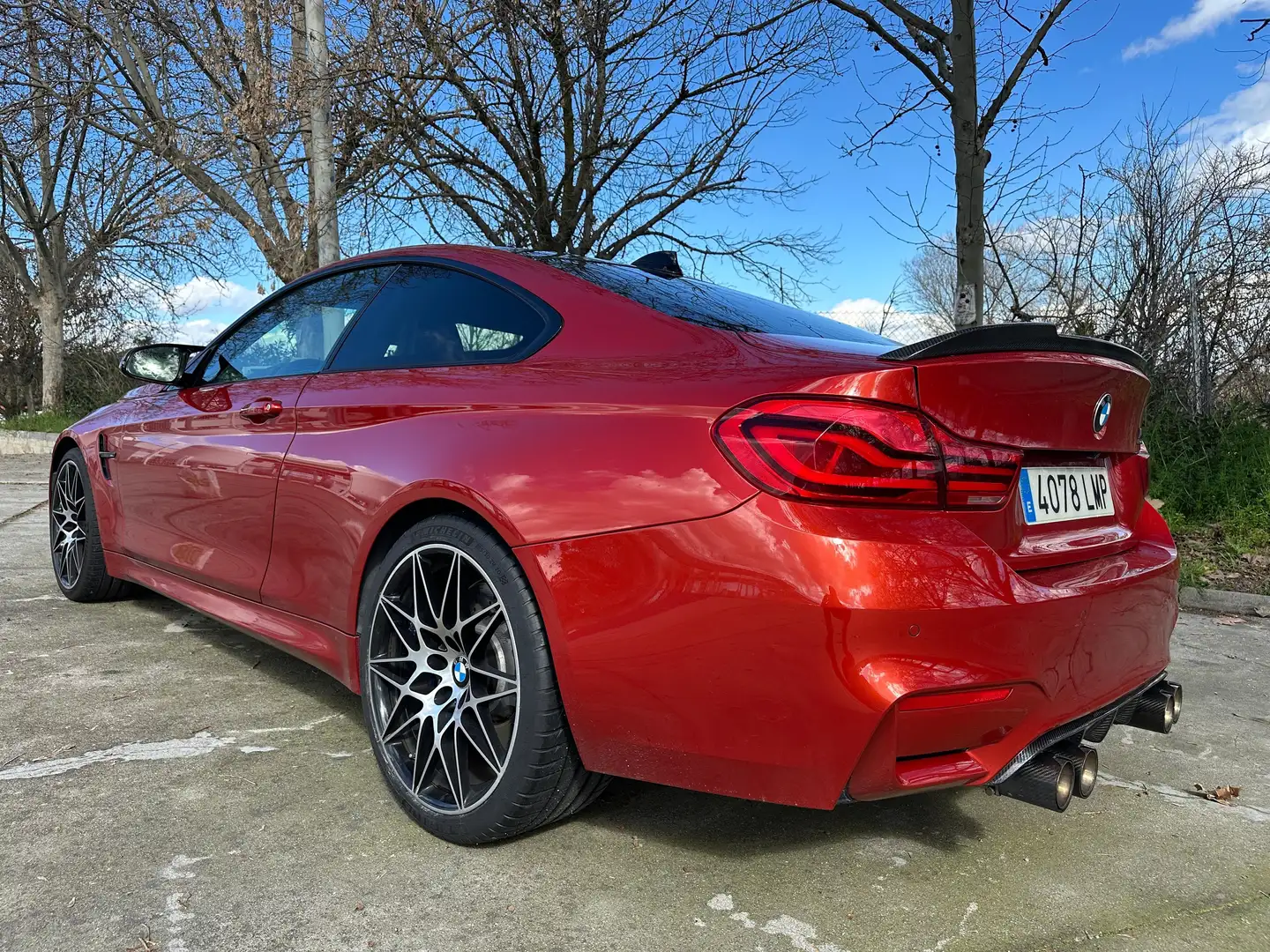 BMW M4 M4A Naranja - 2