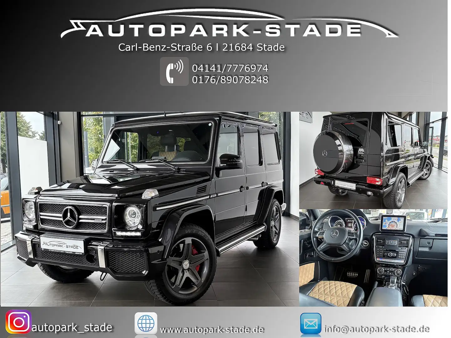 Mercedes-Benz G 63 AMG Designo GSD Distronic TV Memory Schwarz - 1