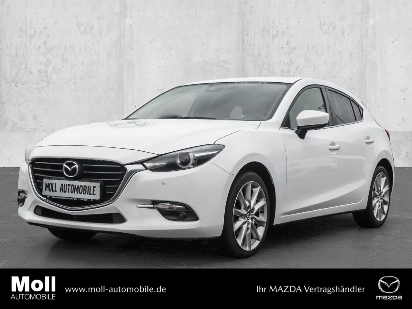 Mazda 3 Sports-Line 2.0 SKYACTIV-G 120 HUD Navi Soundsyste Blanc - 1