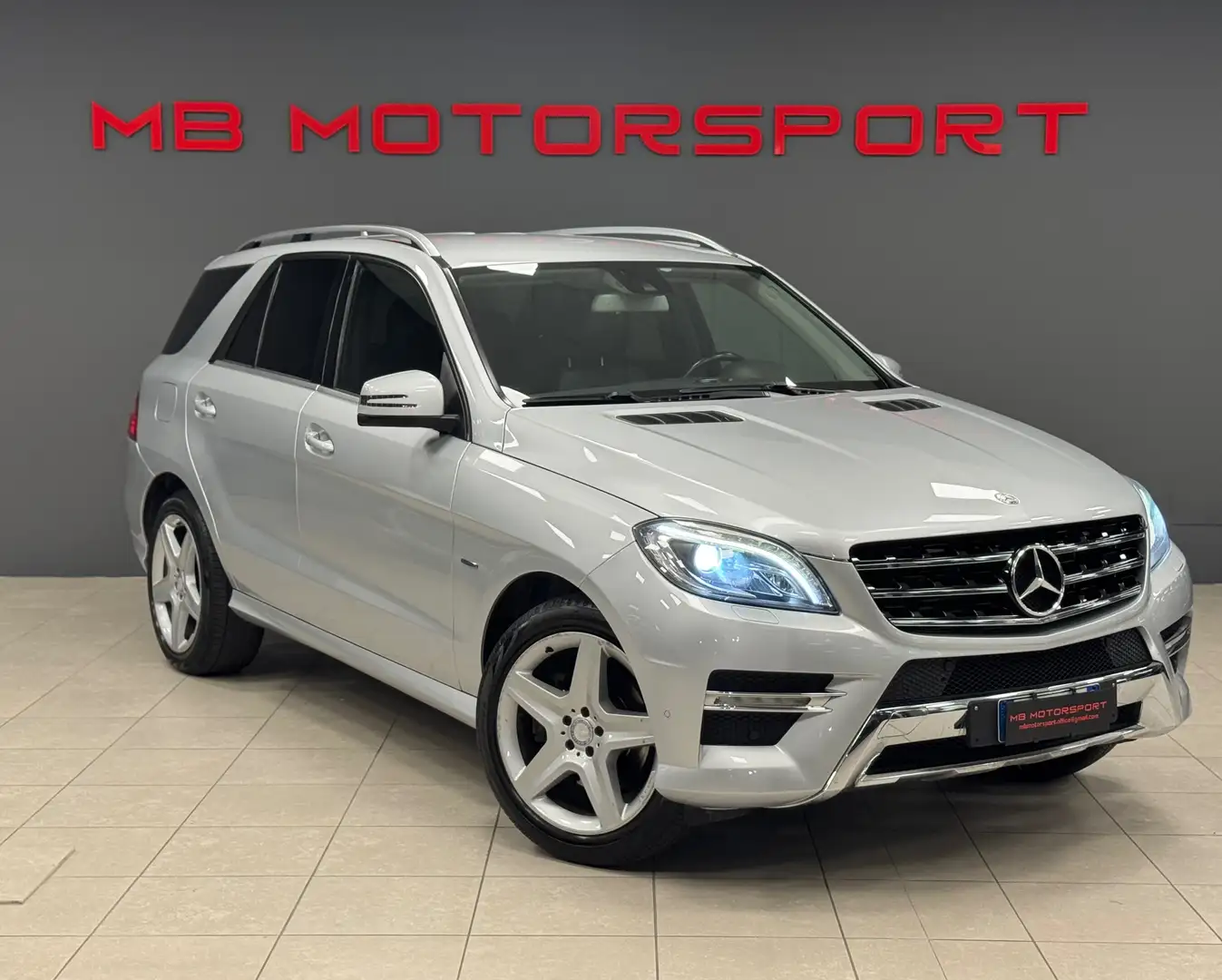 Mercedes-Benz ML 350 bt Premium c/xeno 4matic auto Grigio - 1