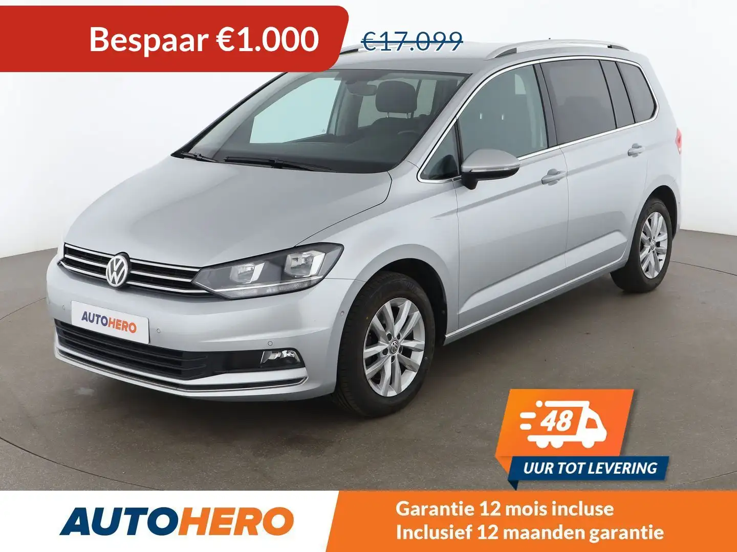 Volkswagen Touran 1.4 TSI Highline BlueMotion Tech Grijs - 1